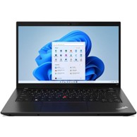 LENOVO Laptop ThinkPad L14 G1 / Intel Core i3 10110U, 14", 1920 x 1080, 8 GB RAM, 256 GB SSD, bez operativnog sustava, crna (obnovljen)